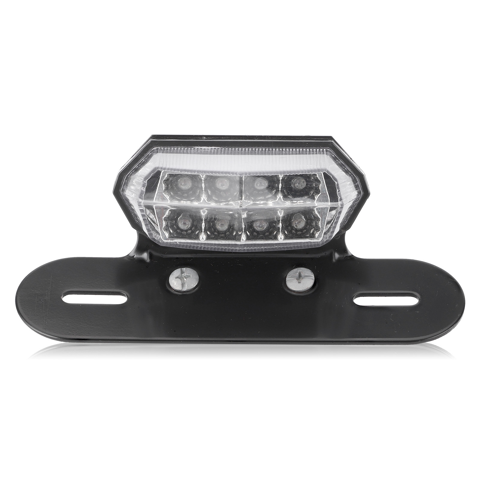 License Plate Tail Light Brake Led Lamp 12v Universal For Motorcycle Dirt Bike Atv