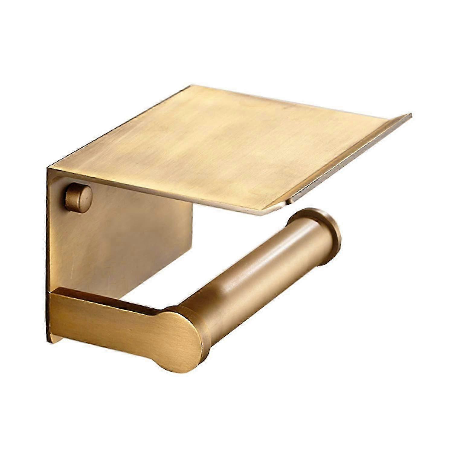 Antique Brass Toilet Paper Holder - Wall Mountszxm