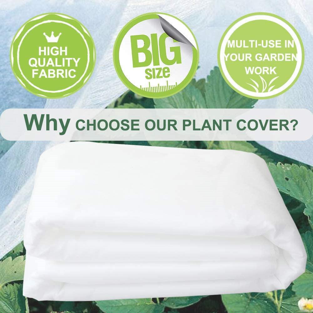 1 Pièce De Housse De Protection Non Tissée Pour Plantes, Pour L'Isolation Thermique Et L'Isolation Contre L'Humidité En Hiver B