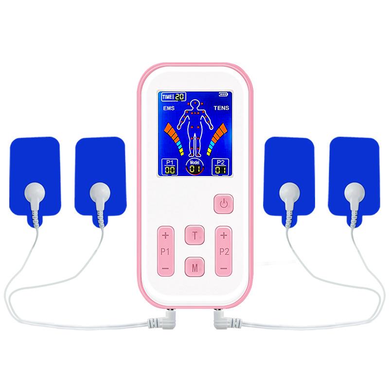 Appareil De Massage Électronique Professionnel À Impulsions Tens/ems À Double Canal - 35 Modes De Stimulation Musculaire