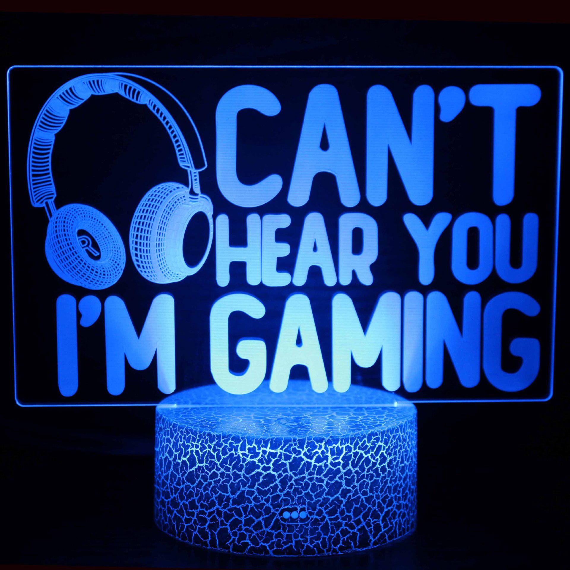 Cadeau Créatif - Veilleuse Décorative Pour Salle De Jeux, Inspirée D'Un Modèle Fissuré Sur Le Thème De Roblox, Avec Télécommande Tactile 16 Couleurs