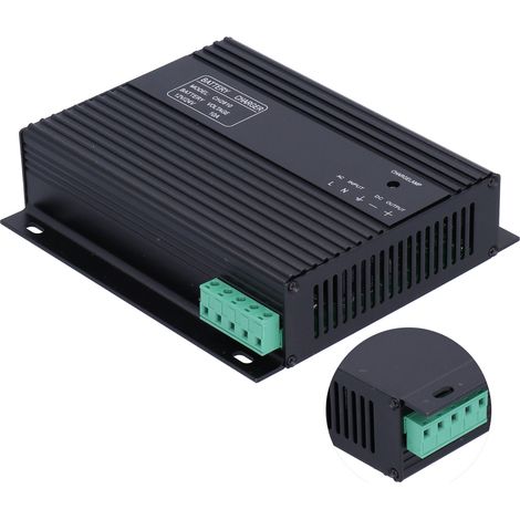 Chargeur Automatique Intelligent Ch2810 Pour Batterie 12v/24v, Charge Flottante Ac160-277v