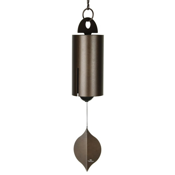Carillon Éolien D'Extérieur Au Son Grave Et Profond, Cloche Robuste À Résonance Profonde, Son Apaisant Pour Une Tranquillité D'Esprit Optimale.