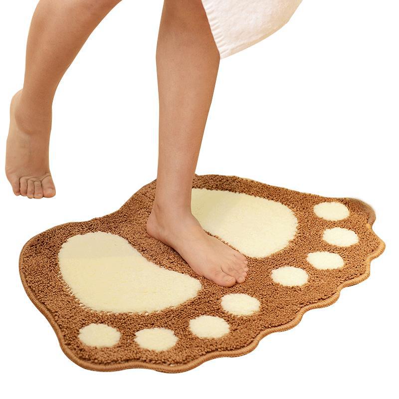 Tapis De Sol Antidérapant Pour Salle De Bain, Tapis De Sol Absorbant L'Eau Pour La Maison, Tapis De Porte (40x60cm)
