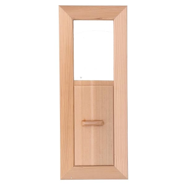 Système De Ventilation À Grille Rectangulaire En Bois Pour Aspiration D'Air Bastu, Inodore, Adapté Aux Bains Et Baignoires, Avec Espace D'Air Réglable Et Bac Extérieur À Lattes.