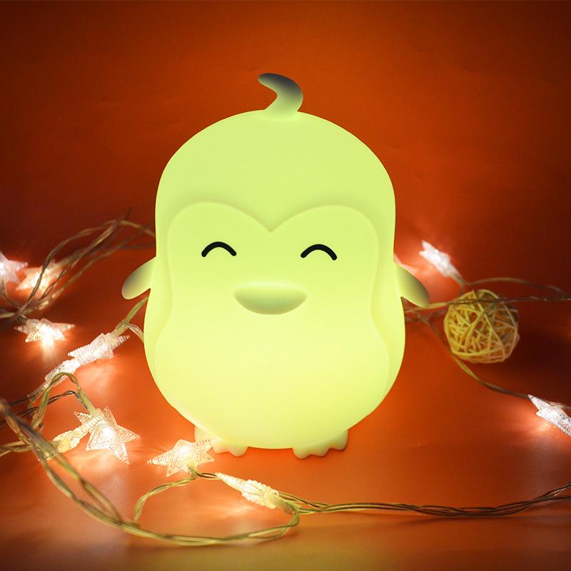 Veilleuse Pour Enfants - Lampe D'Allaitement, Lampe Relaxante À Motifs Animaux Et Couleurs Changeantes - Luminosité, Couleur Et Durée De Fonctionnement Réglables