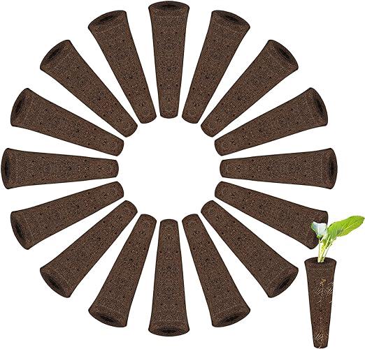 Kit De 50 Éponges De Culture Et Capsules De Semis Pour Système Hydroponique D'Intérieur