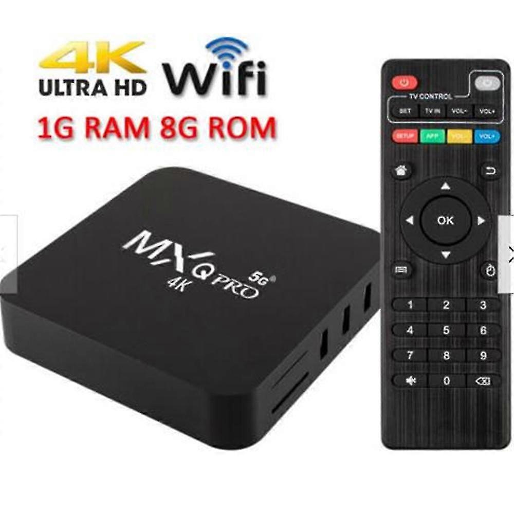 Uk 2023 New X98q Tv Box Android 11.0 4k Uhd Wifi 16gb/8gb 5g Set Top Player Hdmi 5remotecontrols