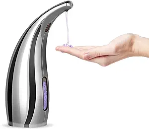 Distributeur Automatique De Savon À Induction, Machine De Désinfection Des Mains Infrarouge Blanche