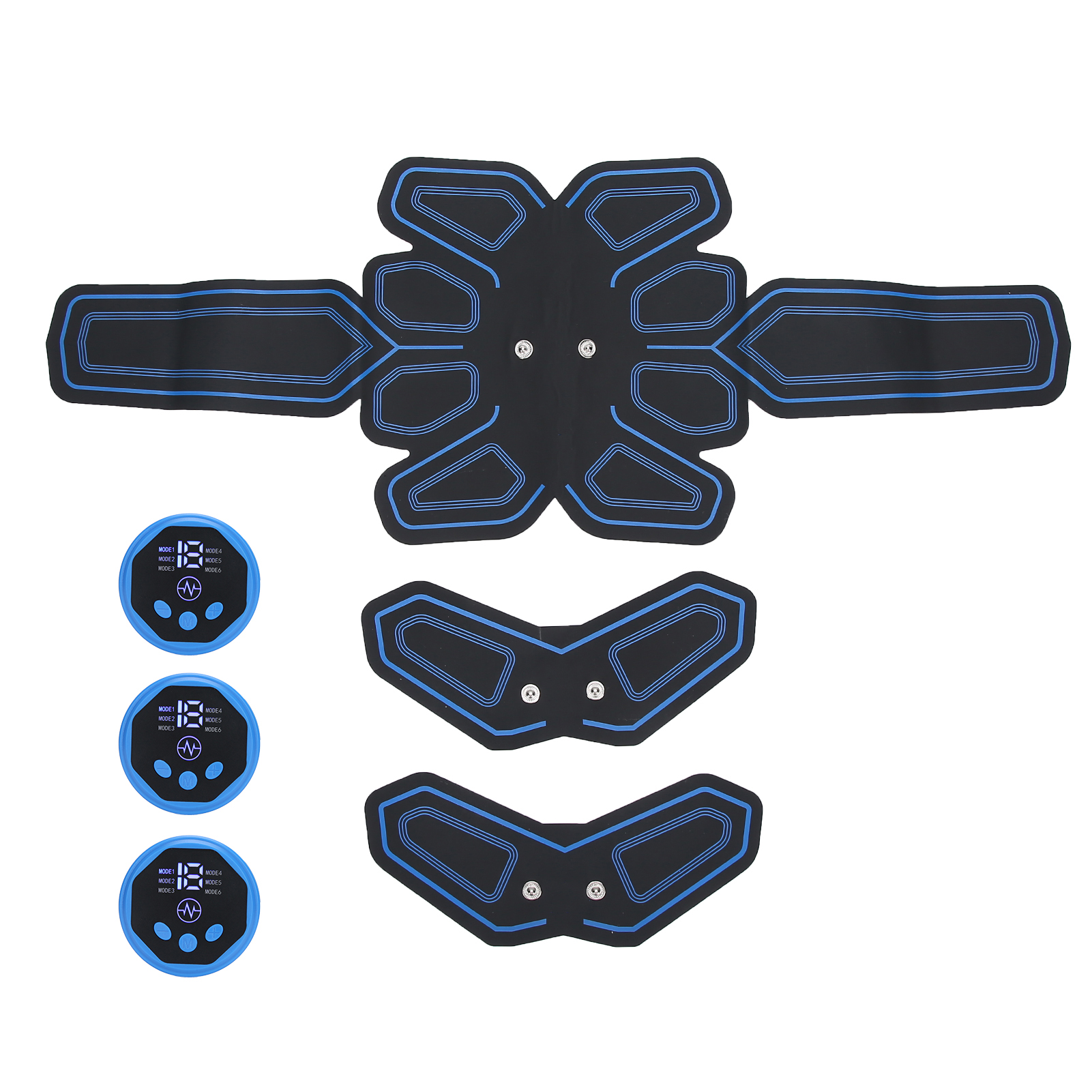Ceinture Abdominale Électrique Ems Pour Le Renforcement Et La Tonification Musculaire - Stimulateur Musculaire