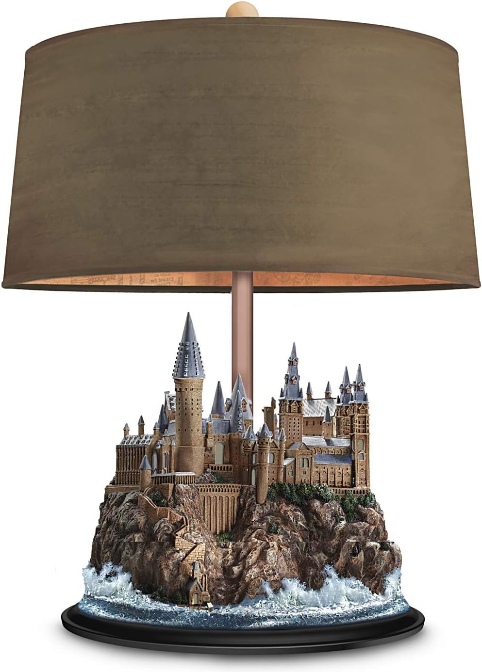 Lampe En Résine 2024, Décoration Lumineuse Pour La Maison, Sculpture Lumineuse De Château, Lampe De Table
