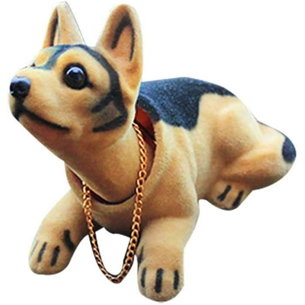 Car Moving Head Figurine Car Moving Dog Head Figurine For Car Decoration