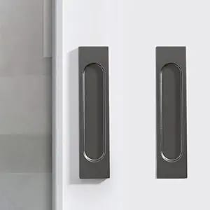 Poignée Dissimulée Pour Porte Et Tiroir De Meuble, 64 Mm, En Acier Inoxydable Épais. Position Du Trou À Prévoir.
