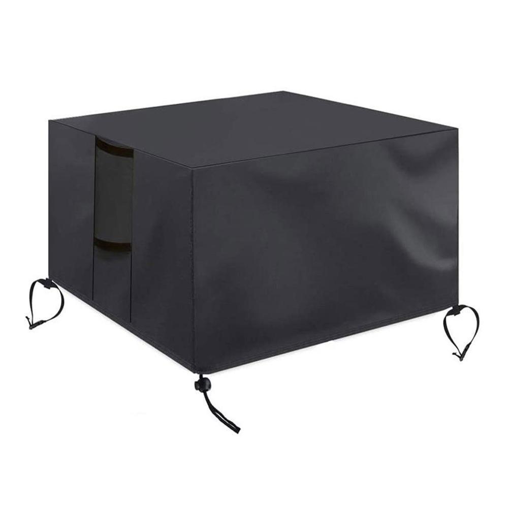 Tables Et Chaises En Tissu Oxford 420d, Pare-soleil Imperméable, Grille D'Aération Manuelle, Mobilier De Jardin Anti-poussière, Protection Pour Barbecue