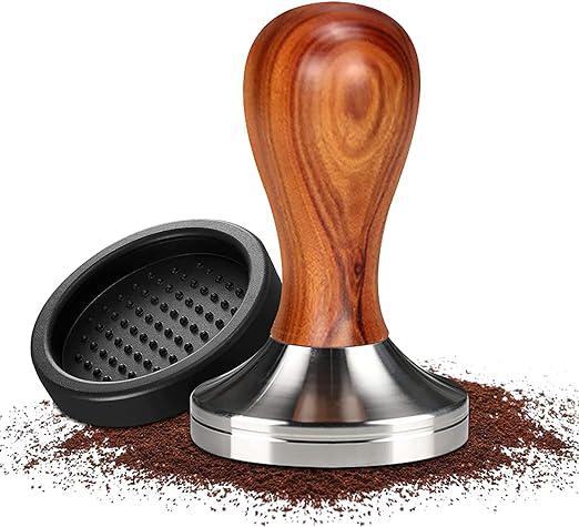 Tasseur À Café, Tasseur À Expresso, Tasseur À Café En Acier Inoxydable Avec Coussinet En Silicone, Coffret Tasseur À Café Design, Tasseur À Café Pour Les Amateurs De Café
