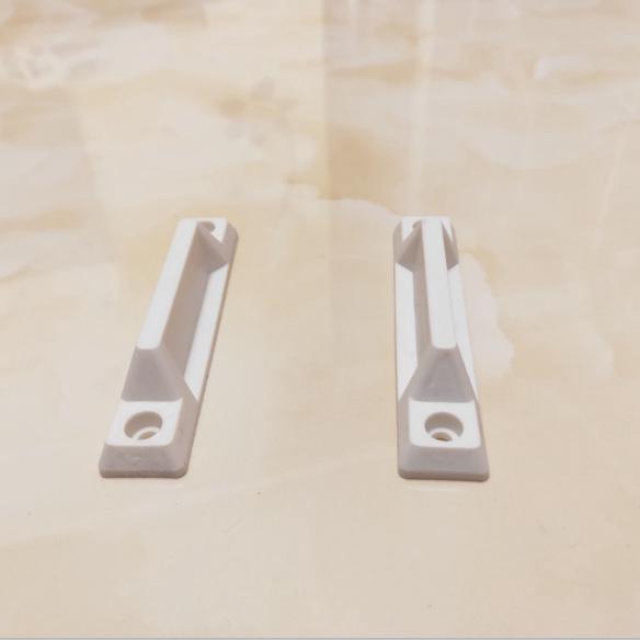 4 Accessoires En Plastique Pour Portes Et Fenêtres : Poignée De Moustiquaire Sphérique En Pvc.