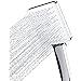 Pommeau De Douche Carré Large, Commande À Une Main, Haute Pression, 6 Jets, Chromé
