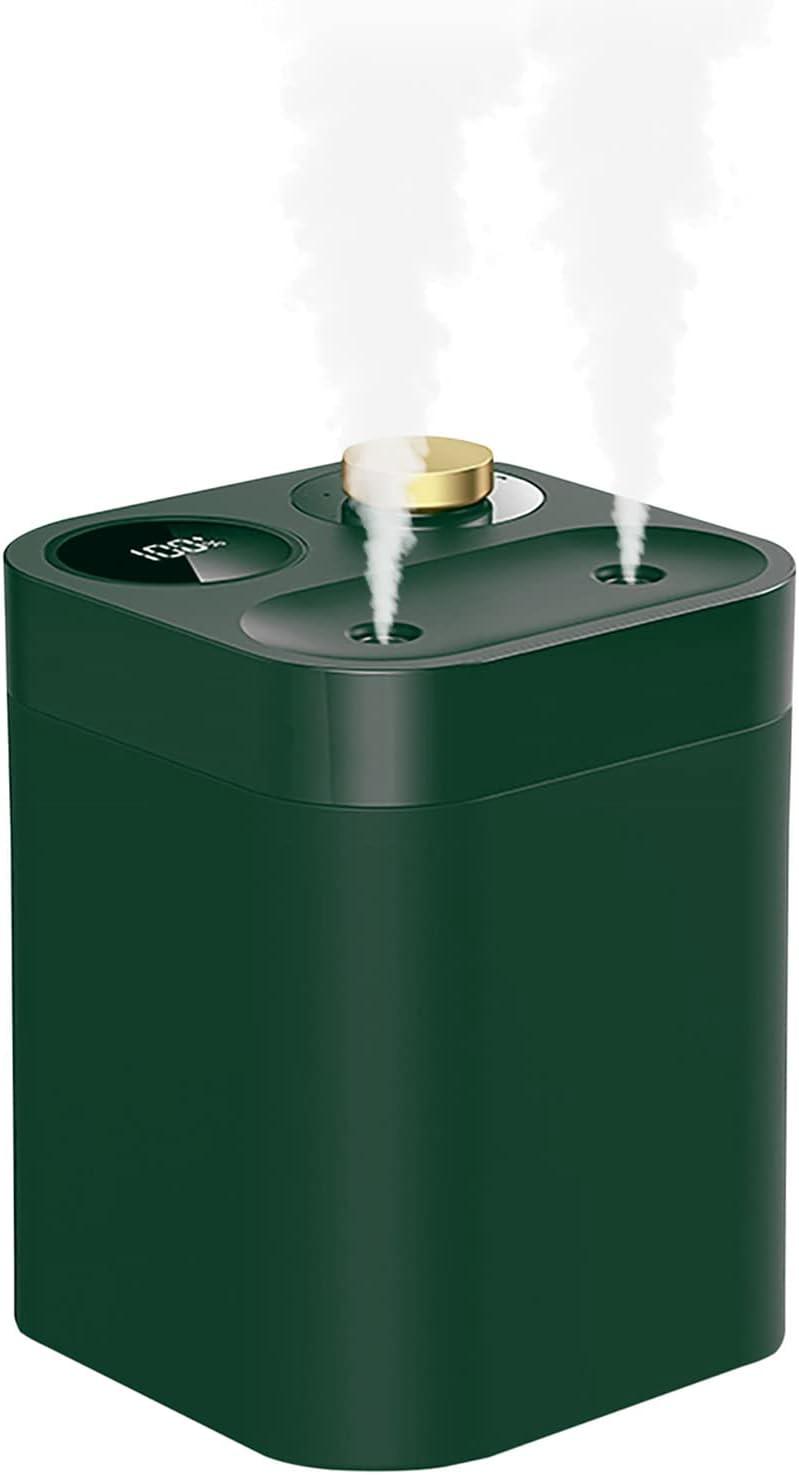 Petit Humidificateur D'Air Sans Fil, Silencieux (28 Db), Double Buse, 5 Modes De Pulvérisation, Brumisateur Froid, Indicateur De Mise Sous Tension Et Arrêt Automatique.