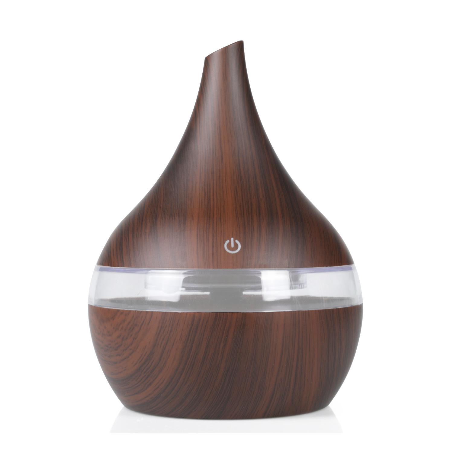 Humidificateur D'Air Portable Mini Usb À Embout Imitation Bois