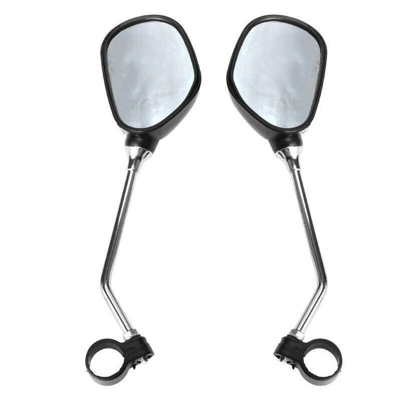 2 Rétroviseurs De Vélo (uniquement Pour Guidons De 25 Mm De Diamètre), Pivotants À 360°, Réglables, Compatibles Avec Vélos Et Scooters Électriques.