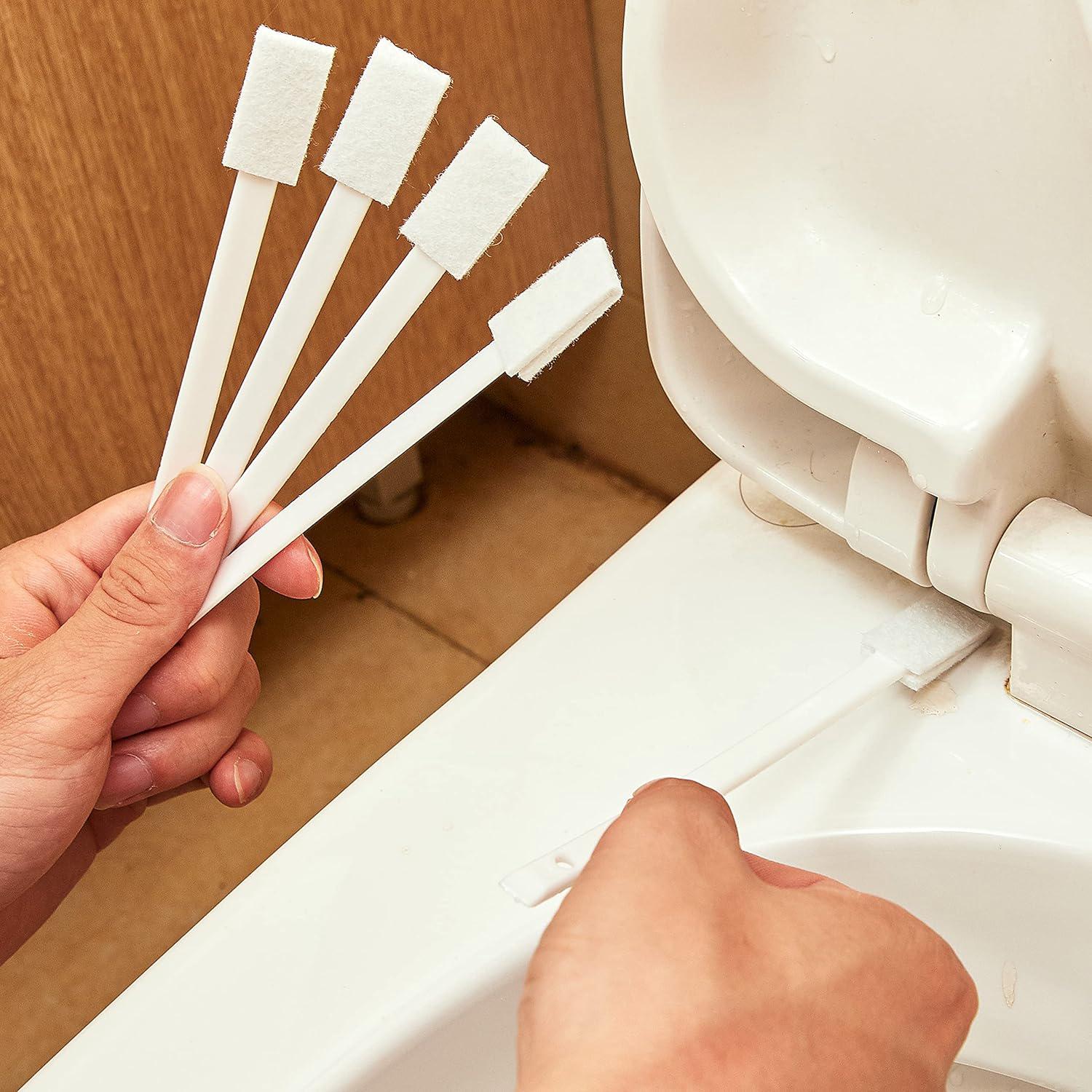 Lot De 105 Petites Brosses De Nettoyage Jetables Pour Toilettes, Coins De Fenêtres, Rails De Portes, Claviers, Brosses De Nettoyage Détaillées Pour Poêles, Stores, Ventilateurs D'Aération.