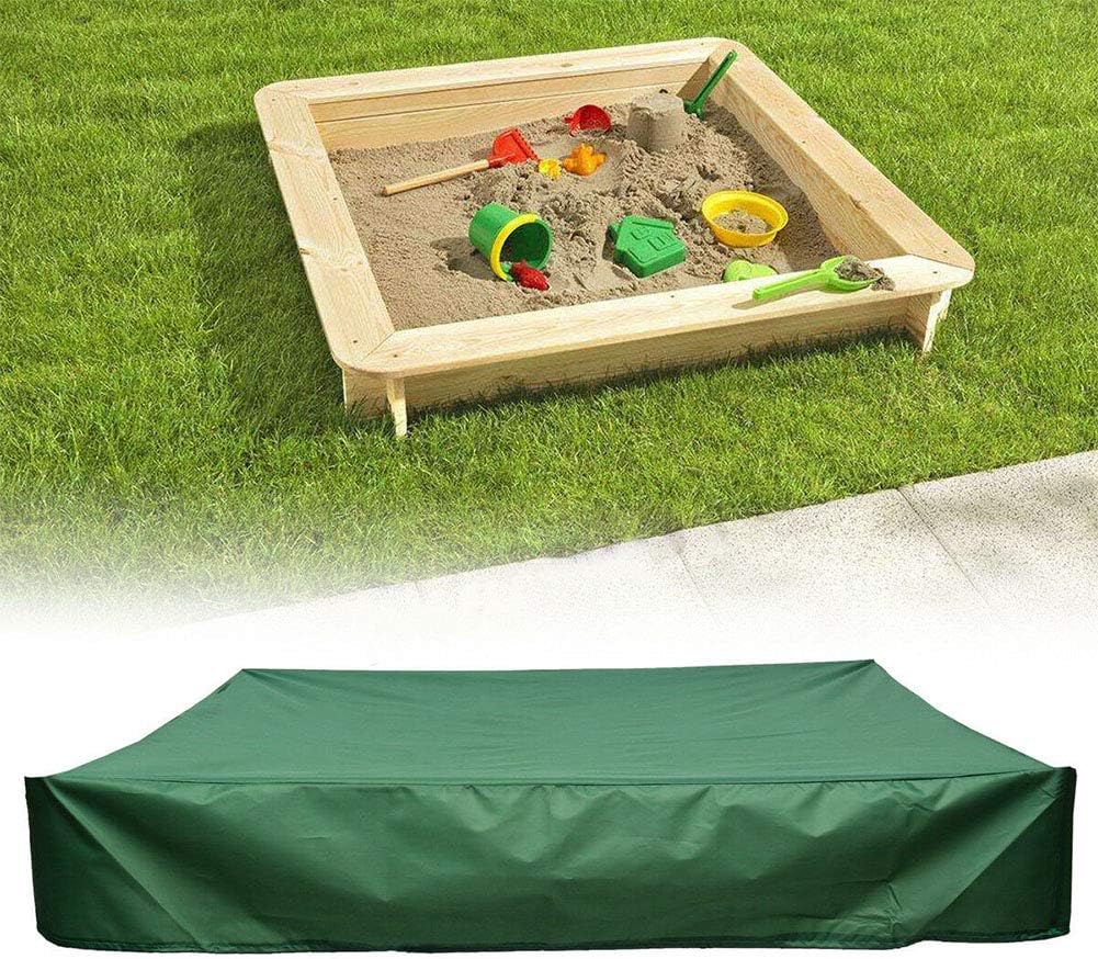 Housse Imperméable Pour Bac À Sable Avec Cordon De Serrage, Pour Bac À Sable De 120 X 120 Cm