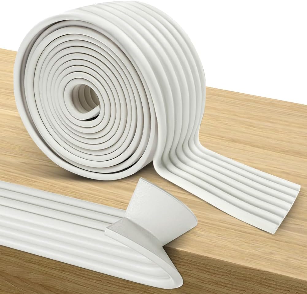 Ranjima Universel Rouleau En Mousse,500cm X 80mm X 8mm Protection Des Bords Autocollante,protection Des Bords Pour Meubles,antichoc Sécurité Épreuvage Pour Bébé/enfants Kits,protection Contre Les