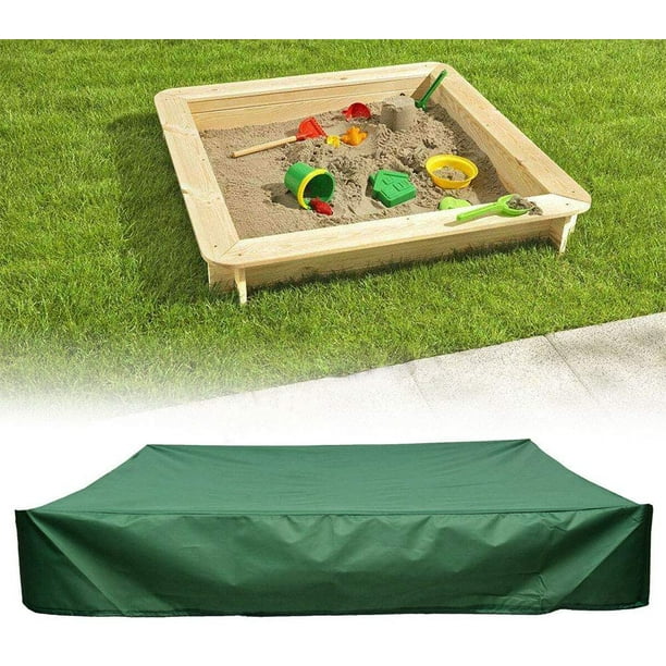 Housse Imperméable Pour Bac À Sable Avec Cordon De Serrage Pour Bac À Sable 150 X 150 Cm