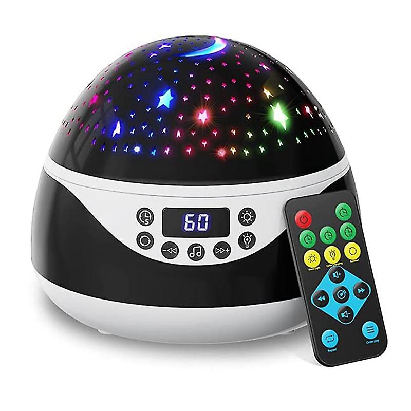 Stars Night Light Projector,with Timer & Music,birthday Gifts For Children 2-11 Year Olds,christmas