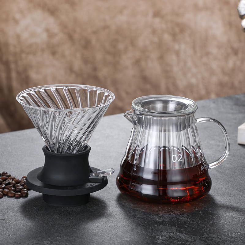 Stuk - Koffiefilter - Ingebouwde Aan/uit-klep - V60-filter