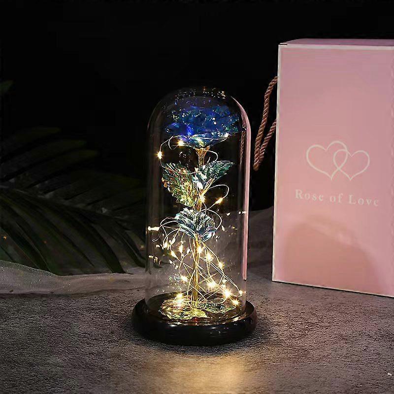 Cadeaux Pour La Fête Des Mères, De La Part De Leur Fille Ou De Leur Fils Cadeaux Pour Maman, Épouse, Grand-mère Cadeaux D'Anniversaire Pour Maman Ou Petite Amie Rose Artificielle Arc-en-ciel En For