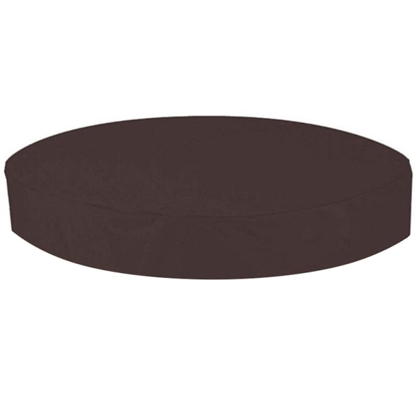 Couverture De Baignoire Ronde Imperméable D'Extérieur, Couleur Café, 210 X 30 Cm