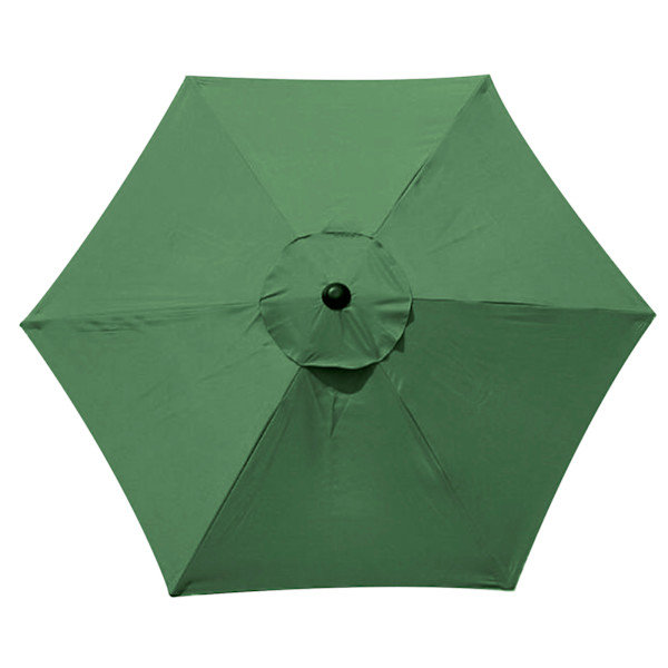 Parasol De Jardin Extérieur À 6 Baleines De 3 M (uniquement Résistant Aux Parapluies, Vert)