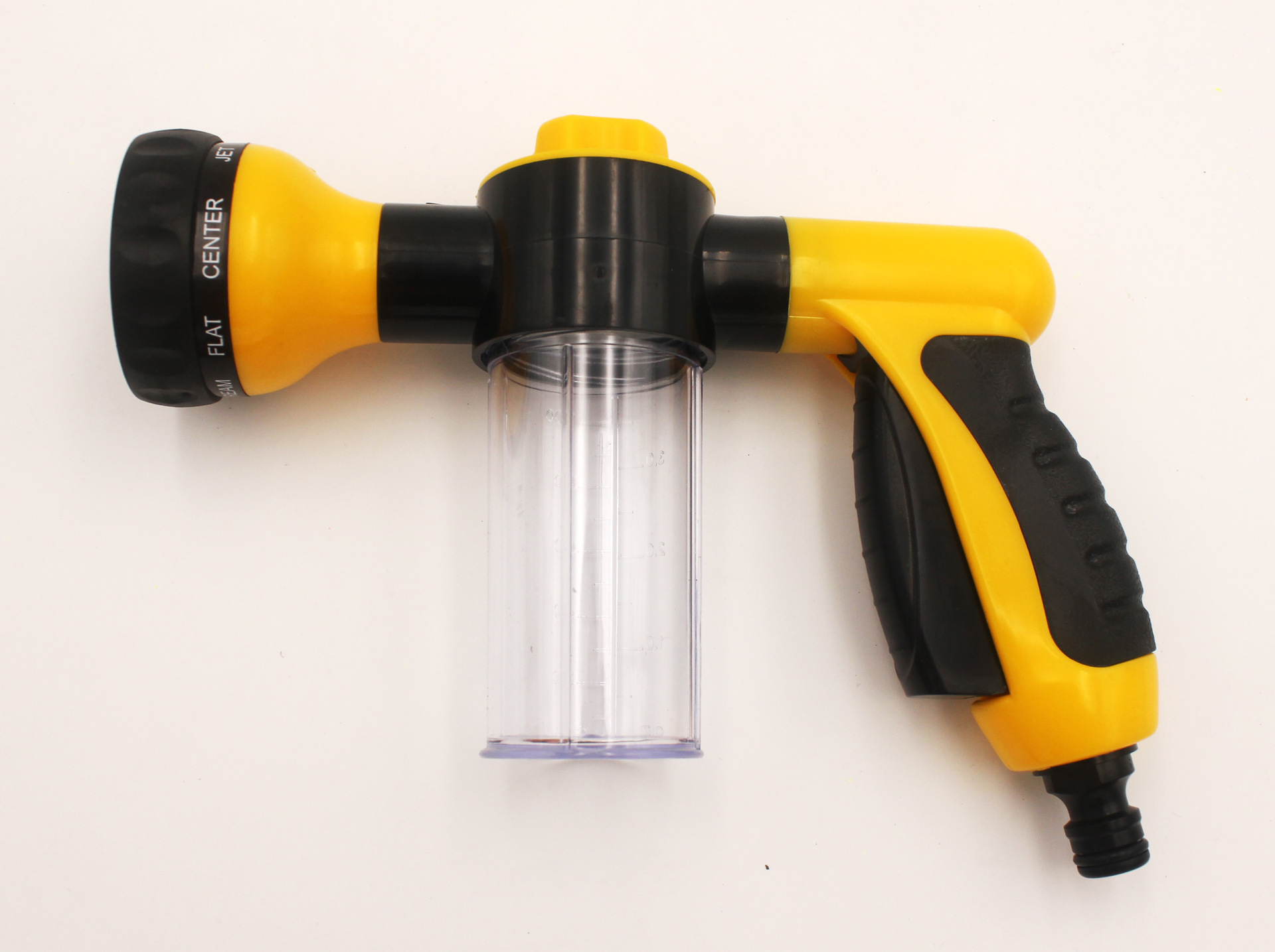 Bärbar Auto Foam Lance Vattenpistol Bilar Tvättverktyg Yellow