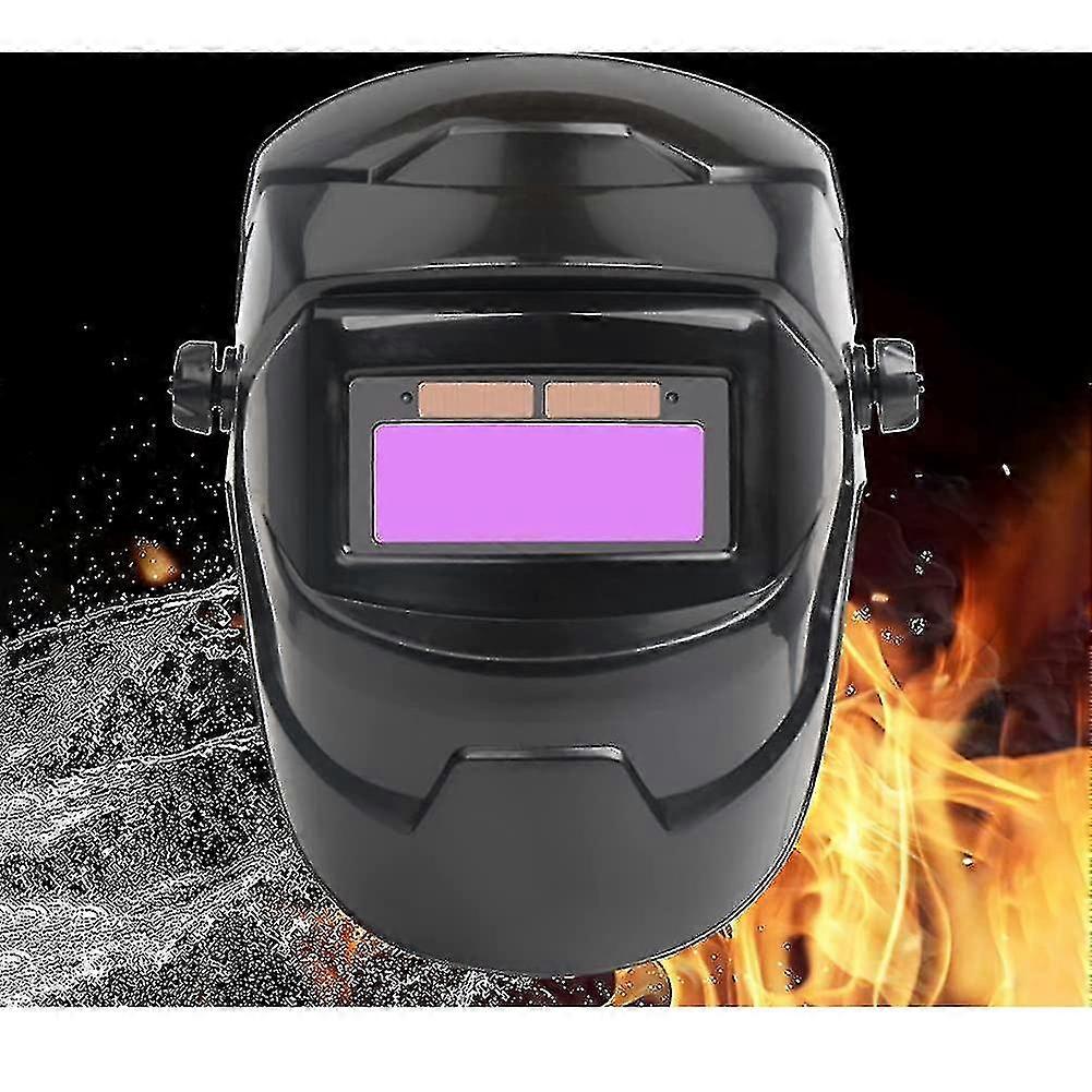 Solar Welding Helmet Professional Auto Darkening Led With Wide Adjustable Shading Range 4