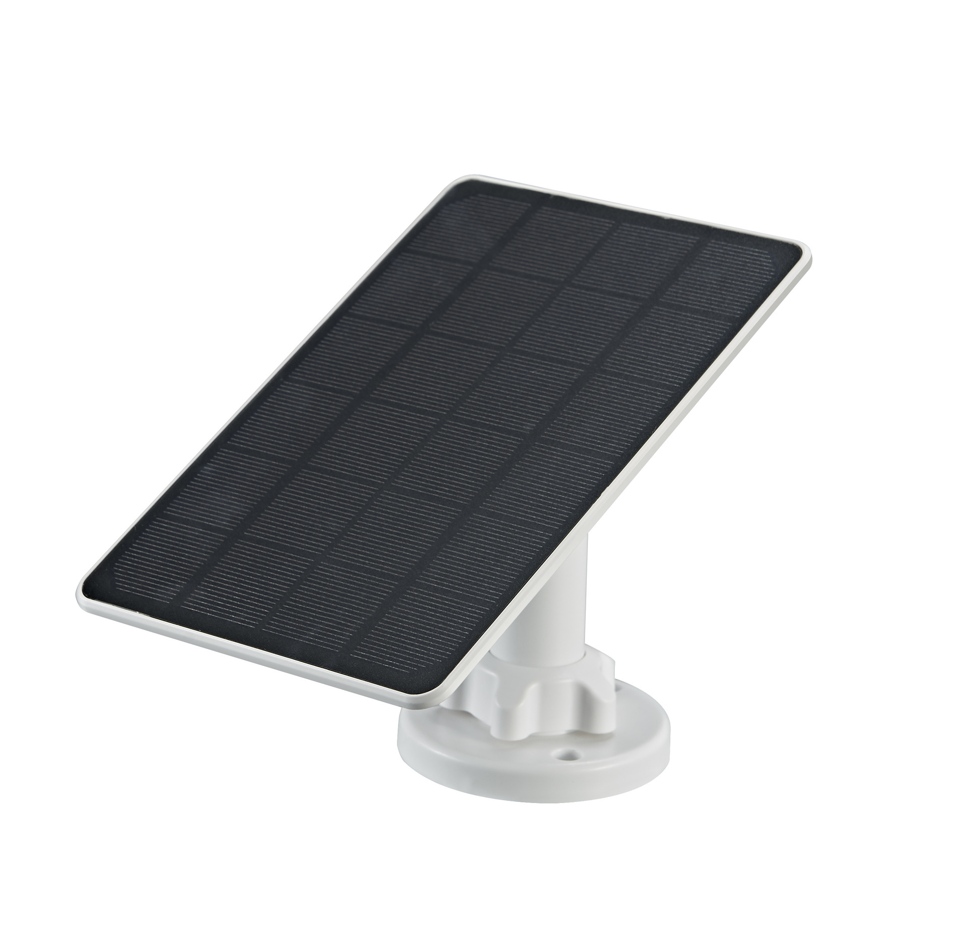 Zolginah Panneau Solaire De 5 W Compatible Avec Batterie De Caméra De Ring De Foco Et Batterie De Caméra Adhésive, Panneau Solaire De Caméra De Sécurité, Imperméable Ip65