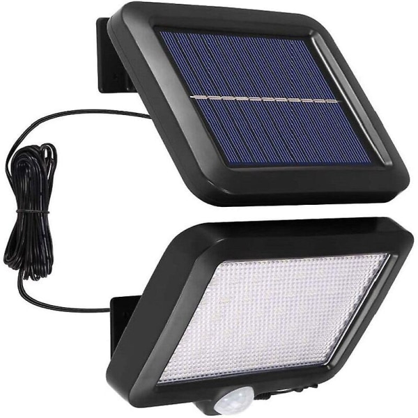 56 Led Rörelsesensor Utomhussolljus, 120 Vattentät Ip65 Solar Trädgårdslampa Med 5 M Kabel [energiklass A++]