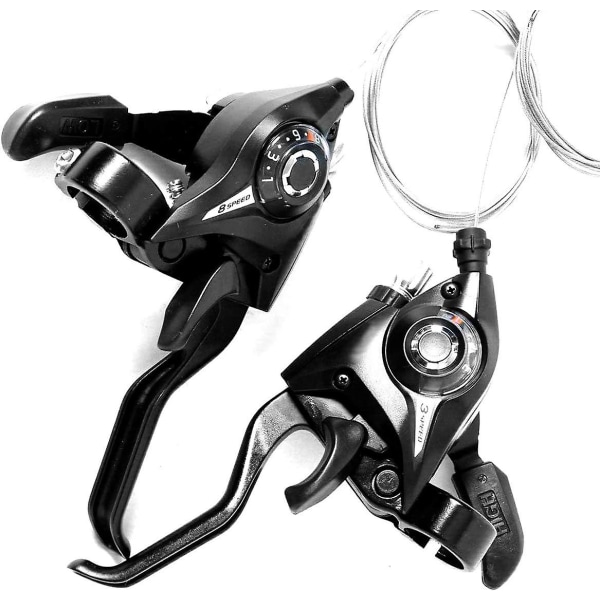 Cykelväxel Vänster/höger Framväxelväxel For Shimano Hastighetskontrollsystem