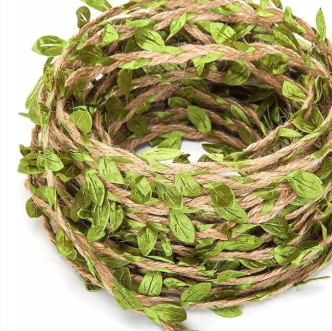 Promotion, Guirlande À Feuilles Artificielles - 20m - Décoration Murale Rustique En Feuillage Artificiel Style Liane De Jungle Pour Jardin Ou Mariage (sku Produit : 91733264 Sku Offre : S127448)