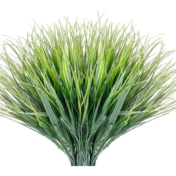 12 Buntar Konstgjorda Blommor Utomhus Uv-resistenta Falska Blommor
