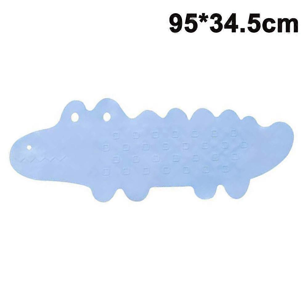 Kids Anti Slip Bathtub Mat Shower Machine Washable,crocodile Pattern