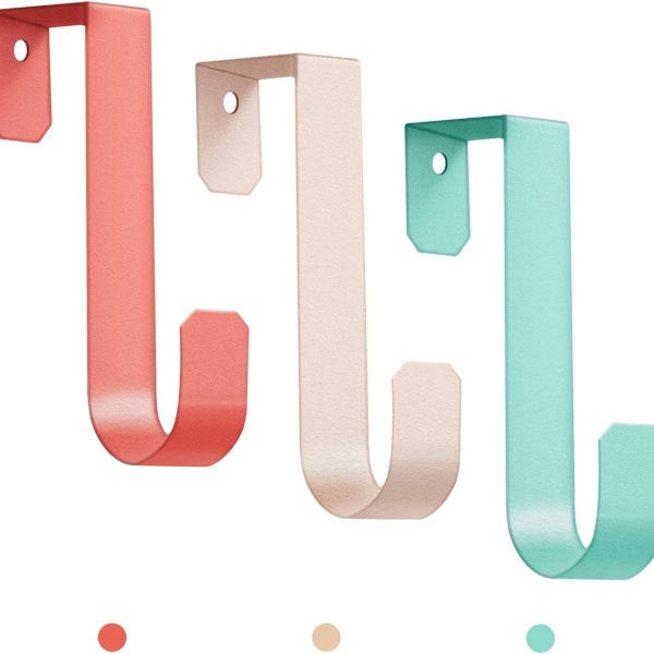 Över Dörren Hanger Klädkrokar En Métal Robuste Pour Enkeldörr 3 Style