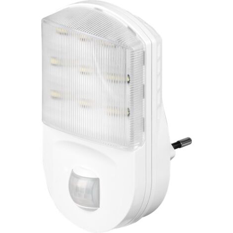 Veilleuse Led Avec Détecteur De Mouvement, Blanc Froid, Détection 120°, Portée 5 M, Pour L'Intérieur (ip20).