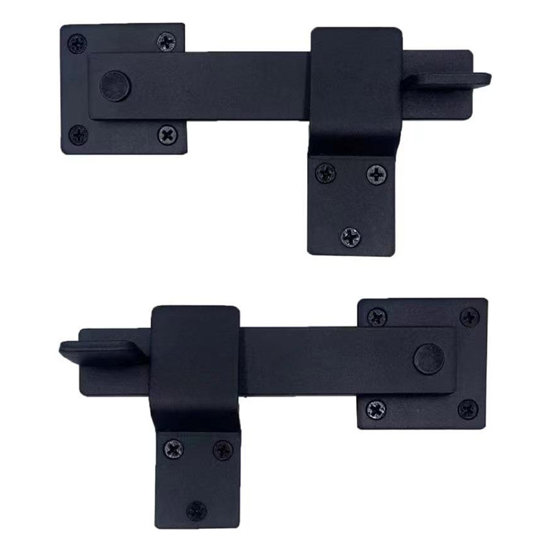 Verrou Porte Coulissante Serrure Volet, Loquet De Porte De Grange Coulissante Pour Animaux De Compagnie, Salle De Bain, Garage, Fenêtre(2 Articles)