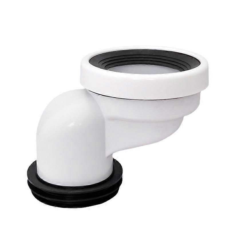 100mm Toilet Offset Pan Connector Pvc Waste Pipe Connector Toilet Accessories