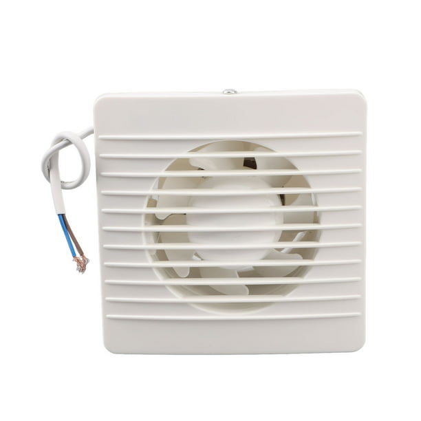 Exhaust Fan 4 Inch Square Abs High Speed Through Wall Installation Ventilation Fan For Kitchen Bathroom 110v Us Plug