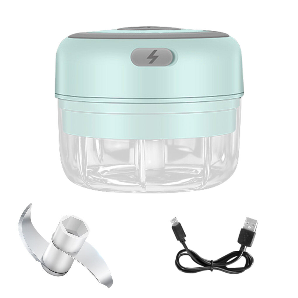 Mini Presse-ail Électrique, Hachoir Et Broyeur De Cuisine, Robot Culinaire Portable Sans Fil - Accessoire De Cuisine