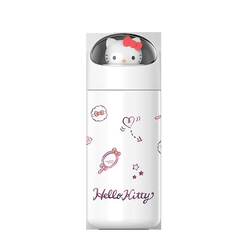 350ml Sanrio Hello Kitty Thermos Cup Kawaii Kuromi Melody Student Children Gift Anime Cartoon Cute Portable Water Cup