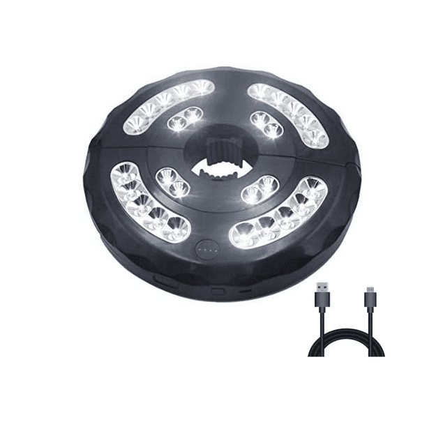 Led Umbrella Light Patio Led Umbrella Pole Light Rechargeable Usb 4aa Battery Umbrella Led Night Light 28 Led Cordless Lamp 3 Mode Dimming Switch Suit Courtyard Outdoor Umbrellas