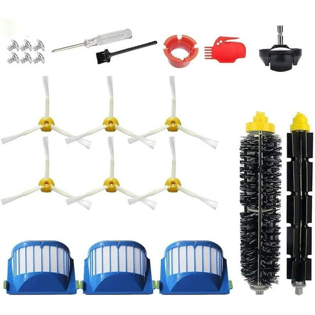 Kit Pour Irobot Roomba Séries 600, 610, 620, 650, 675, 677, 692, 671, 694 Et 691
